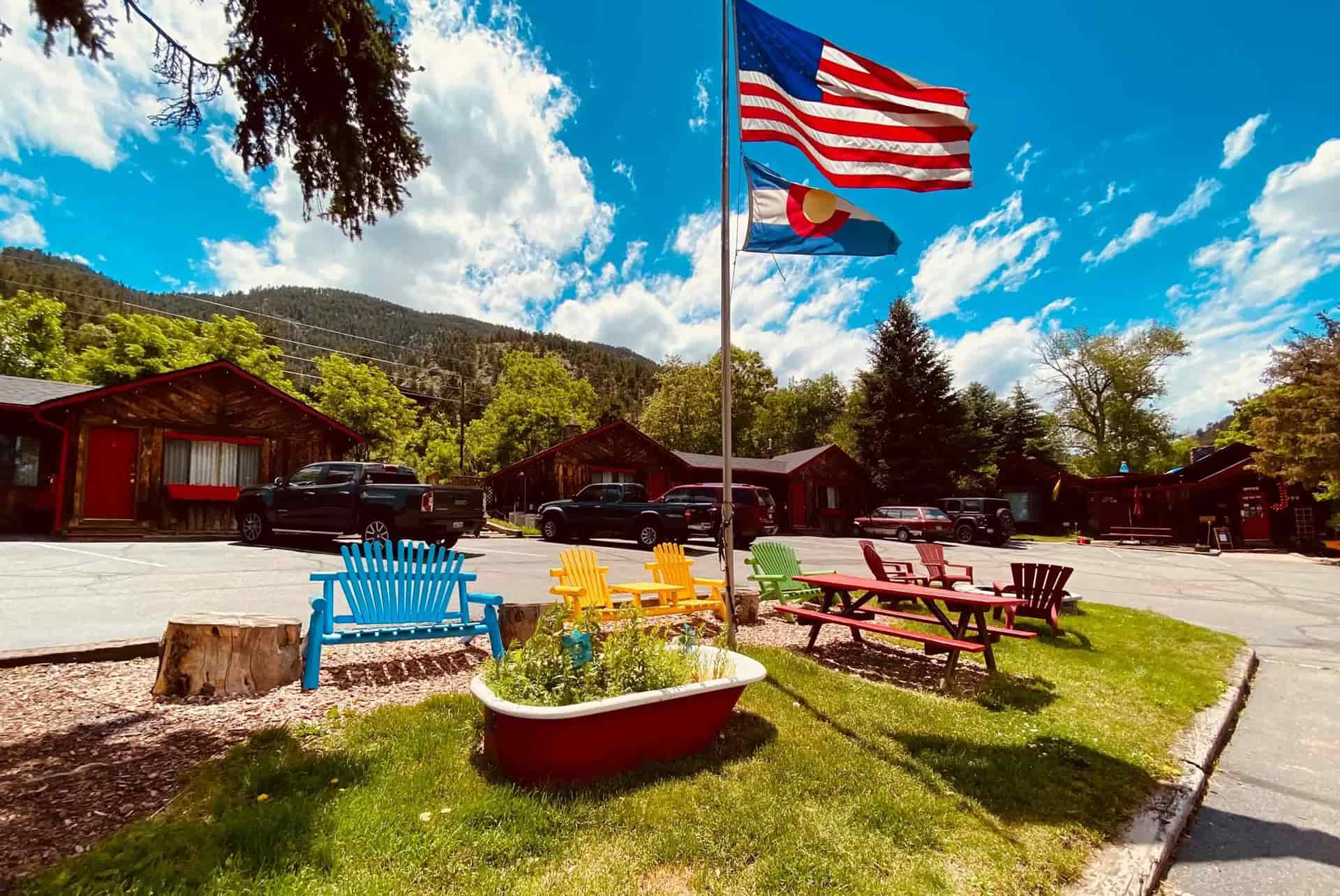 Outside of Foot of the Moutain Motel